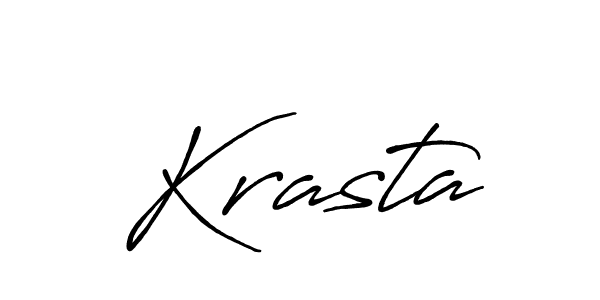 How to Draw Krasta signature style? Antro_Vectra_Bolder is a latest design signature styles for name Krasta. Krasta signature style 7 images and pictures png