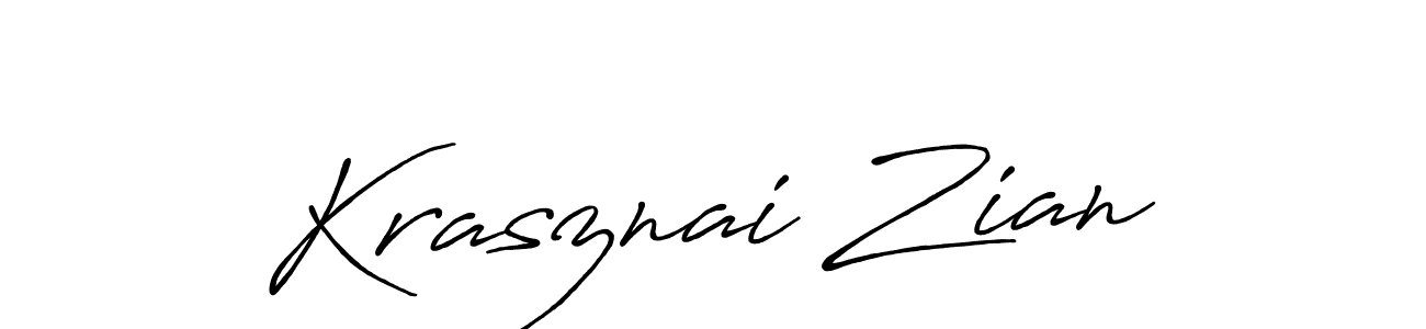 Antro_Vectra_Bolder is a professional signature style that is perfect for those who want to add a touch of class to their signature. It is also a great choice for those who want to make their signature more unique. Get Krasznai Zian name to fancy signature for free. Krasznai Zian signature style 7 images and pictures png
