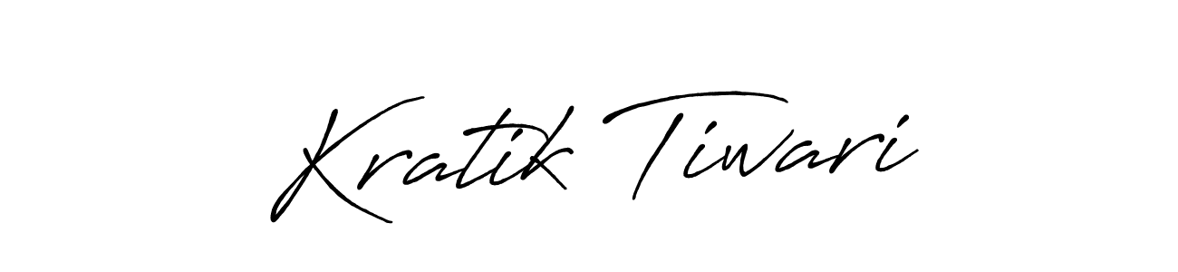 Make a short Kratik Tiwari signature style. Manage your documents anywhere anytime using Antro_Vectra_Bolder. Create and add eSignatures, submit forms, share and send files easily. Kratik Tiwari signature style 7 images and pictures png