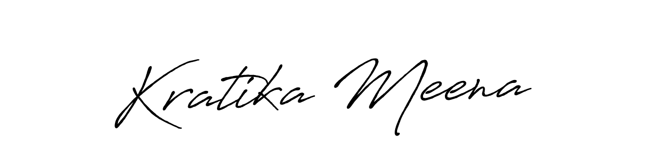 Make a beautiful signature design for name Kratika Meena. Use this online signature maker to create a handwritten signature for free. Kratika Meena signature style 7 images and pictures png