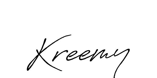 This is the best signature style for the Kreemy name. Also you like these signature font (Antro_Vectra_Bolder). Mix name signature. Kreemy signature style 7 images and pictures png