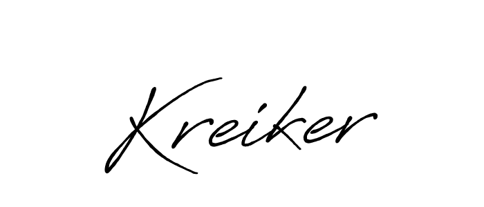 Similarly Antro_Vectra_Bolder is the best handwritten signature design. Signature creator online .You can use it as an online autograph creator for name Kreiker. Kreiker signature style 7 images and pictures png