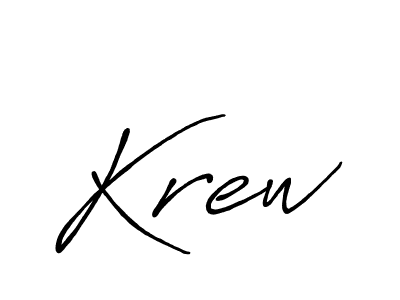 Also You can easily find your signature by using the search form. We will create Krew name handwritten signature images for you free of cost using Antro_Vectra_Bolder sign style. Krew signature style 7 images and pictures png