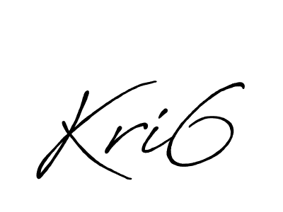Create a beautiful signature design for name Kri6. With this signature (Antro_Vectra_Bolder) fonts, you can make a handwritten signature for free. Kri6 signature style 7 images and pictures png
