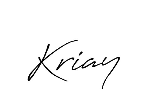 Also You can easily find your signature by using the search form. We will create Kriay name handwritten signature images for you free of cost using Antro_Vectra_Bolder sign style. Kriay signature style 7 images and pictures png