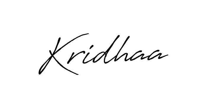 Make a short Kridhaa signature style. Manage your documents anywhere anytime using Antro_Vectra_Bolder. Create and add eSignatures, submit forms, share and send files easily. Kridhaa signature style 7 images and pictures png