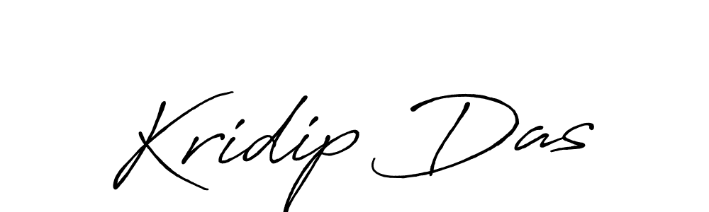 Design your own signature with our free online signature maker. With this signature software, you can create a handwritten (Antro_Vectra_Bolder) signature for name Kridip Das. Kridip Das signature style 7 images and pictures png