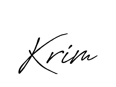Make a beautiful signature design for name Krim. Use this online signature maker to create a handwritten signature for free. Krim signature style 7 images and pictures png