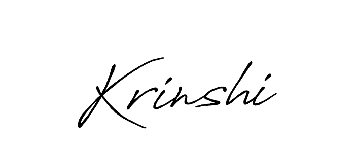 You should practise on your own different ways (Antro_Vectra_Bolder) to write your name (Krinshi) in signature. don't let someone else do it for you. Krinshi signature style 7 images and pictures png