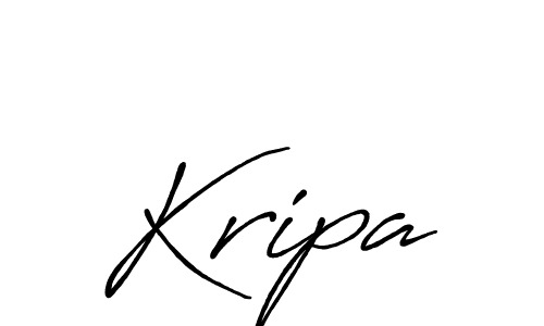 if you are searching for the best signature style for your name Kripa. so please give up your signature search. here we have designed multiple signature styles  using Antro_Vectra_Bolder. Kripa signature style 7 images and pictures png