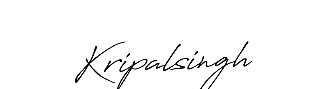 if you are searching for the best signature style for your name Kripalsingh. so please give up your signature search. here we have designed multiple signature styles  using Antro_Vectra_Bolder. Kripalsingh signature style 7 images and pictures png