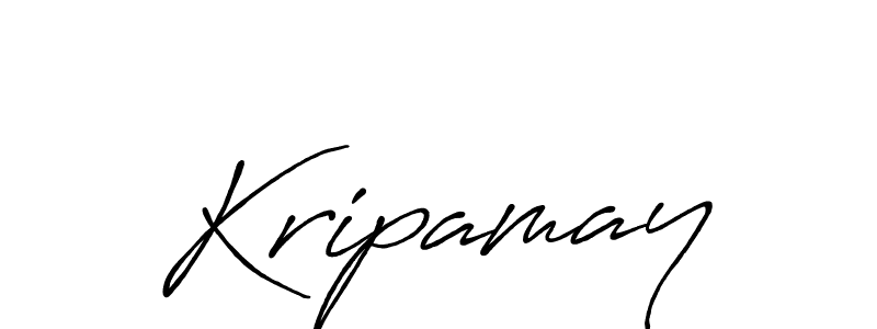 Similarly Antro_Vectra_Bolder is the best handwritten signature design. Signature creator online .You can use it as an online autograph creator for name Kripamay. Kripamay signature style 7 images and pictures png