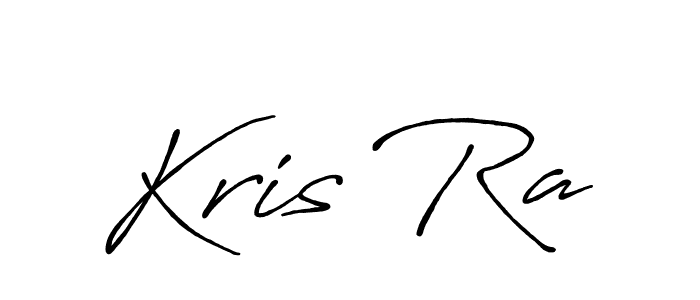 Design your own signature with our free online signature maker. With this signature software, you can create a handwritten (Antro_Vectra_Bolder) signature for name Kris Ra. Kris Ra signature style 7 images and pictures png