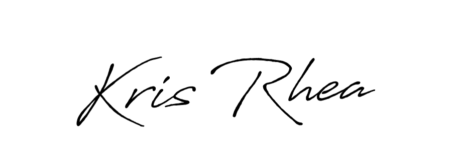 How to make Kris Rhea signature? Antro_Vectra_Bolder is a professional autograph style. Create handwritten signature for Kris Rhea name. Kris Rhea signature style 7 images and pictures png