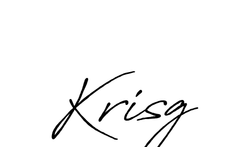 How to make Krisg name signature. Use Antro_Vectra_Bolder style for creating short signs online. This is the latest handwritten sign. Krisg signature style 7 images and pictures png
