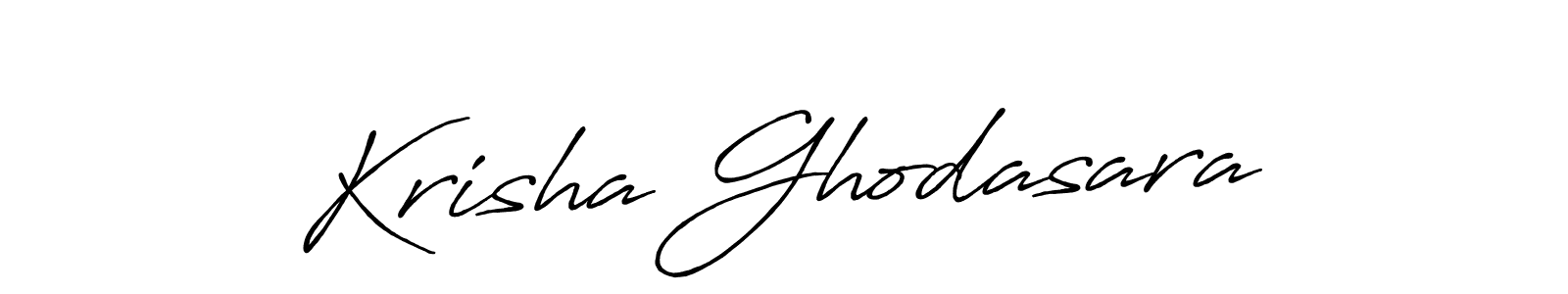 Make a beautiful signature design for name Krisha Ghodasara. Use this online signature maker to create a handwritten signature for free. Krisha Ghodasara signature style 7 images and pictures png