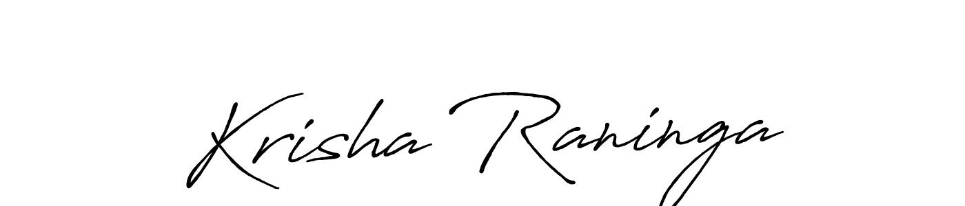 Here are the top 10 professional signature styles for the name Krisha Raninga. These are the best autograph styles you can use for your name. Krisha Raninga signature style 7 images and pictures png