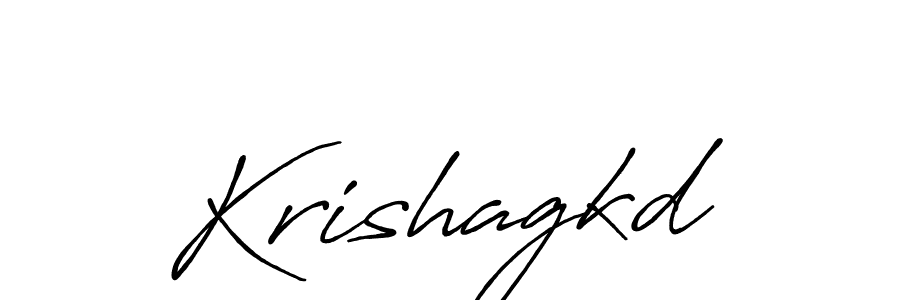 Also You can easily find your signature by using the search form. We will create Krishagkd name handwritten signature images for you free of cost using Antro_Vectra_Bolder sign style. Krishagkd signature style 7 images and pictures png