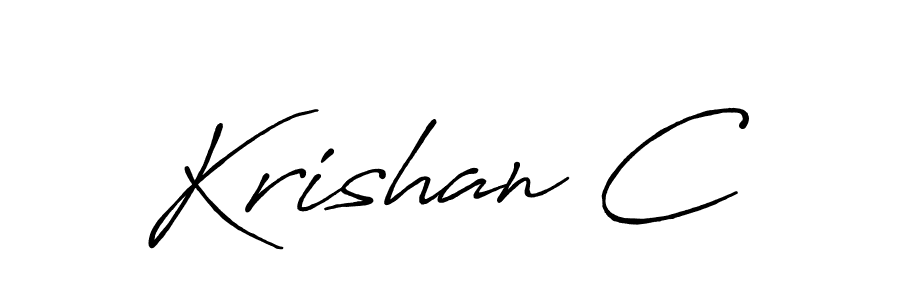 This is the best signature style for the Krishan C name. Also you like these signature font (Antro_Vectra_Bolder). Mix name signature. Krishan C signature style 7 images and pictures png