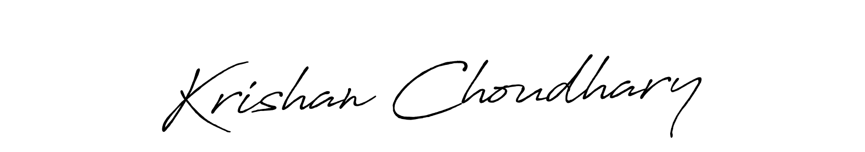 Similarly Antro_Vectra_Bolder is the best handwritten signature design. Signature creator online .You can use it as an online autograph creator for name Krishan Choudhary. Krishan Choudhary signature style 7 images and pictures png