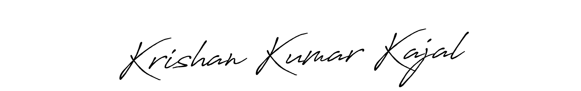 Make a beautiful signature design for name Krishan Kumar Kajal. Use this online signature maker to create a handwritten signature for free. Krishan Kumar Kajal signature style 7 images and pictures png
