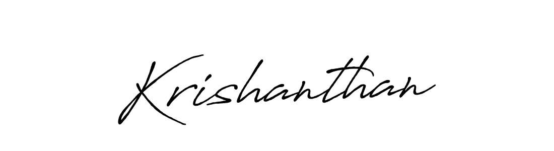 Also You can easily find your signature by using the search form. We will create Krishanthan name handwritten signature images for you free of cost using Antro_Vectra_Bolder sign style. Krishanthan signature style 7 images and pictures png