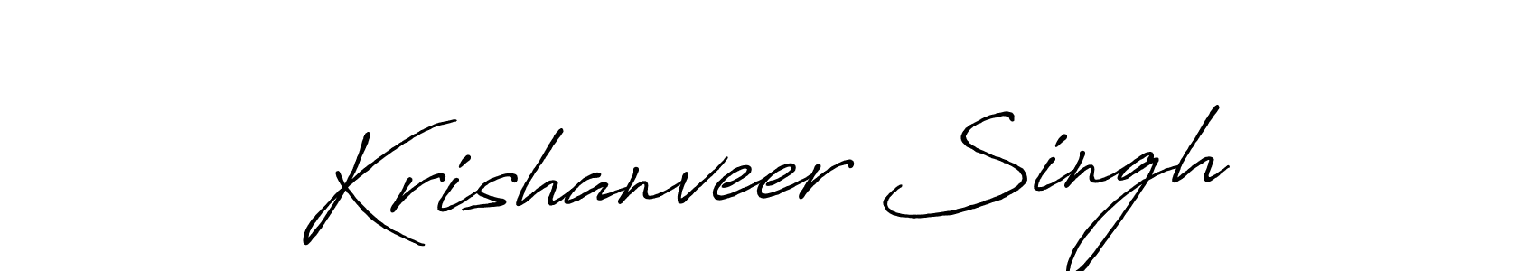 You should practise on your own different ways (Antro_Vectra_Bolder) to write your name (Krishanveer Singh) in signature. don't let someone else do it for you. Krishanveer Singh signature style 7 images and pictures png