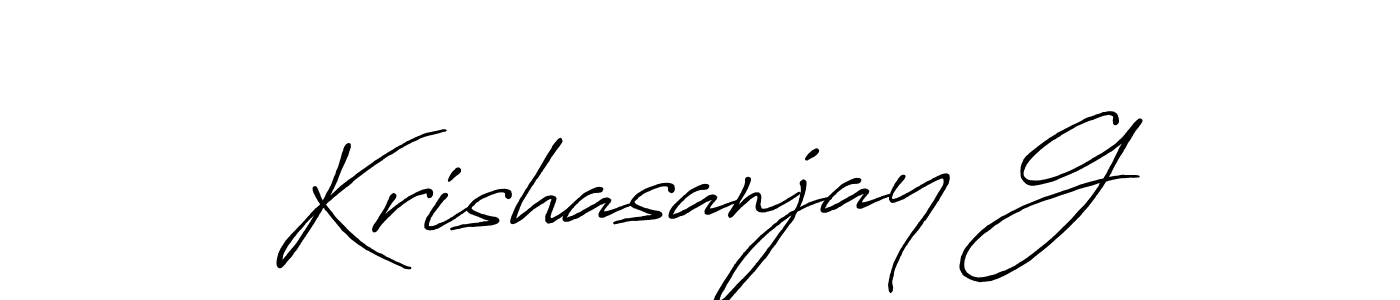 Make a short Krishasanjay G signature style. Manage your documents anywhere anytime using Antro_Vectra_Bolder. Create and add eSignatures, submit forms, share and send files easily. Krishasanjay G signature style 7 images and pictures png