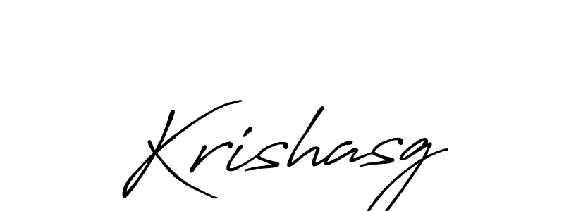 Krishasg stylish signature style. Best Handwritten Sign (Antro_Vectra_Bolder) for my name. Handwritten Signature Collection Ideas for my name Krishasg. Krishasg signature style 7 images and pictures png