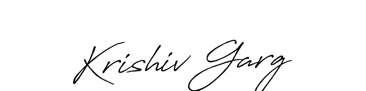 Make a short Krishiv Garg signature style. Manage your documents anywhere anytime using Antro_Vectra_Bolder. Create and add eSignatures, submit forms, share and send files easily. Krishiv Garg signature style 7 images and pictures png