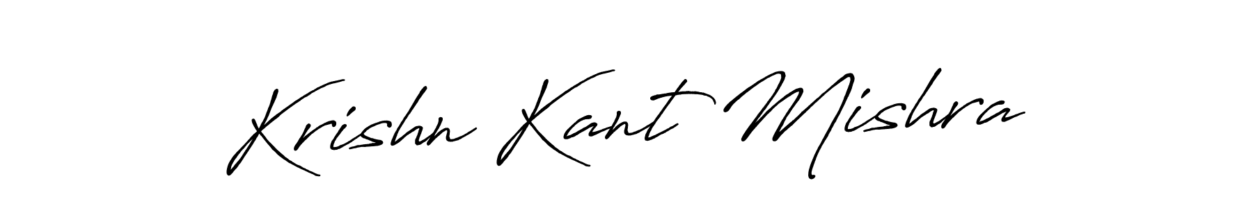 Similarly Antro_Vectra_Bolder is the best handwritten signature design. Signature creator online .You can use it as an online autograph creator for name Krishn Kant Mishra. Krishn Kant Mishra signature style 7 images and pictures png
