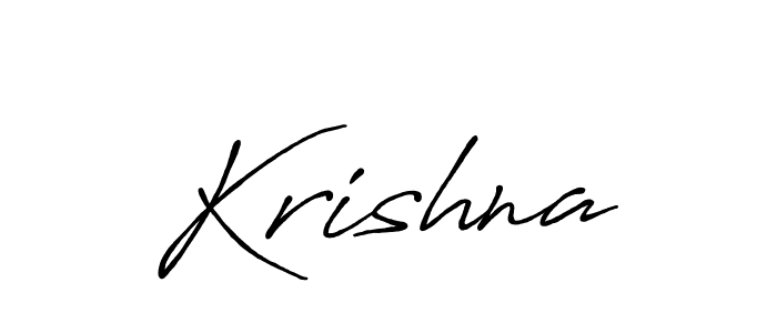 Make a beautiful signature design for name Krishna. With this signature (Antro_Vectra_Bolder) style, you can create a handwritten signature for free. Krishna signature style 7 images and pictures png