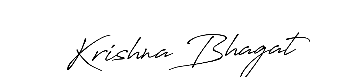 Also You can easily find your signature by using the search form. We will create Krishna Bhagat name handwritten signature images for you free of cost using Antro_Vectra_Bolder sign style. Krishna Bhagat signature style 7 images and pictures png