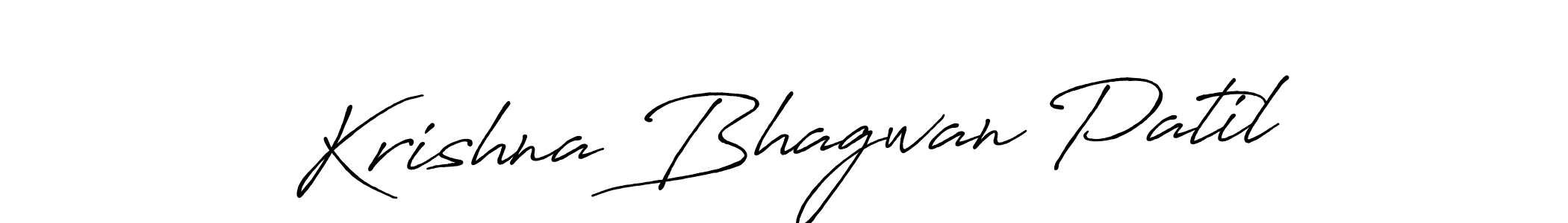 Krishna Bhagwan Patil stylish signature style. Best Handwritten Sign (Antro_Vectra_Bolder) for my name. Handwritten Signature Collection Ideas for my name Krishna Bhagwan Patil. Krishna Bhagwan Patil signature style 7 images and pictures png