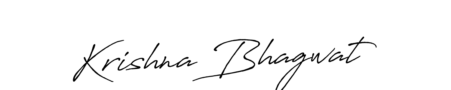 You should practise on your own different ways (Antro_Vectra_Bolder) to write your name (Krishna Bhagwat) in signature. don't let someone else do it for you. Krishna Bhagwat signature style 7 images and pictures png