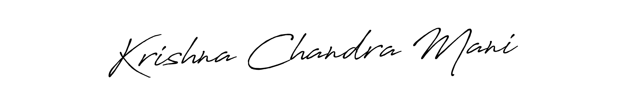 Make a short Krishna Chandra Mani signature style. Manage your documents anywhere anytime using Antro_Vectra_Bolder. Create and add eSignatures, submit forms, share and send files easily. Krishna Chandra Mani signature style 7 images and pictures png