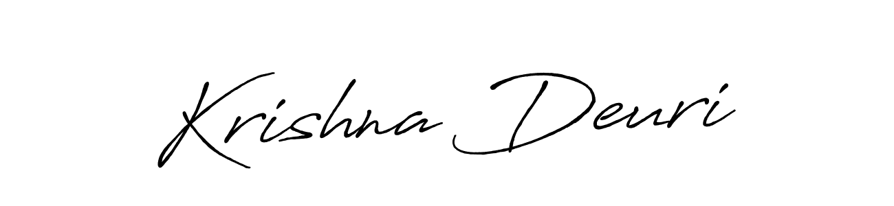 Once you've used our free online signature maker to create your best signature Antro_Vectra_Bolder style, it's time to enjoy all of the benefits that Krishna Deuri name signing documents. Krishna Deuri signature style 7 images and pictures png