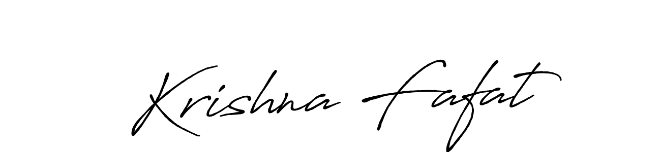 Make a short Krishna Fafat signature style. Manage your documents anywhere anytime using Antro_Vectra_Bolder. Create and add eSignatures, submit forms, share and send files easily. Krishna Fafat signature style 7 images and pictures png