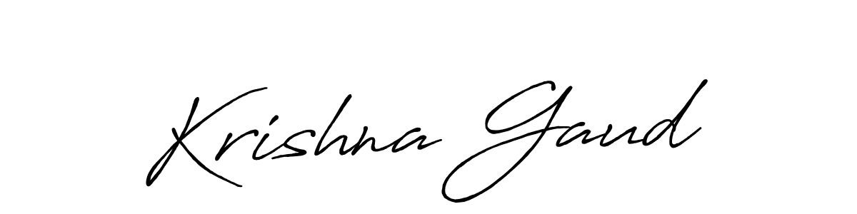 You can use this online signature creator to create a handwritten signature for the name Krishna Gaud. This is the best online autograph maker. Krishna Gaud signature style 7 images and pictures png