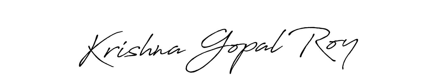 Similarly Antro_Vectra_Bolder is the best handwritten signature design. Signature creator online .You can use it as an online autograph creator for name Krishna Gopal Roy. Krishna Gopal Roy signature style 7 images and pictures png