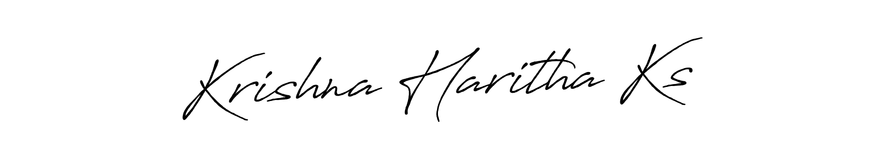 You can use this online signature creator to create a handwritten signature for the name Krishna Haritha Ks. This is the best online autograph maker. Krishna Haritha Ks signature style 7 images and pictures png
