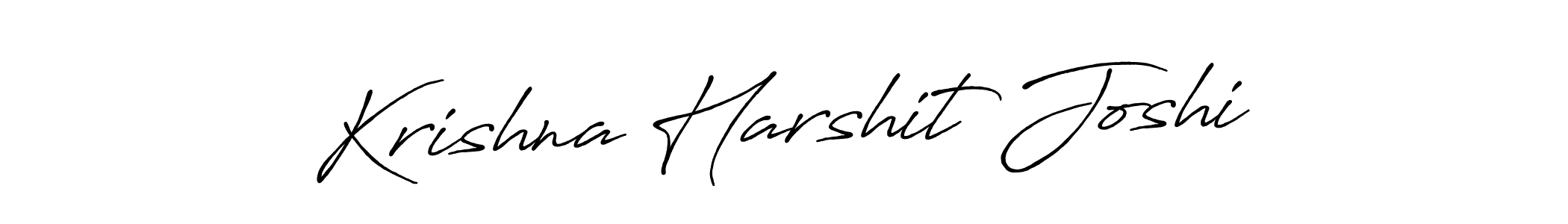 Make a beautiful signature design for name Krishna Harshit Joshi. Use this online signature maker to create a handwritten signature for free. Krishna Harshit Joshi signature style 7 images and pictures png