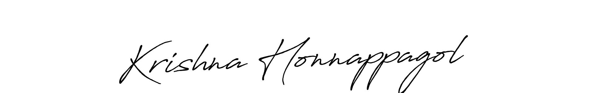 Antro_Vectra_Bolder is a professional signature style that is perfect for those who want to add a touch of class to their signature. It is also a great choice for those who want to make their signature more unique. Get Krishna Honnappagol name to fancy signature for free. Krishna Honnappagol signature style 7 images and pictures png