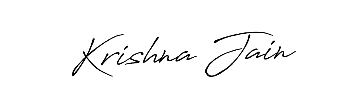 Similarly Antro_Vectra_Bolder is the best handwritten signature design. Signature creator online .You can use it as an online autograph creator for name Krishna Jain. Krishna Jain signature style 7 images and pictures png
