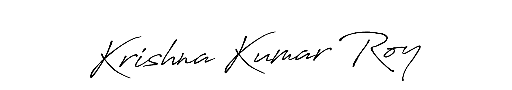 Once you've used our free online signature maker to create your best signature Antro_Vectra_Bolder style, it's time to enjoy all of the benefits that Krishna Kumar Roy name signing documents. Krishna Kumar Roy signature style 7 images and pictures png