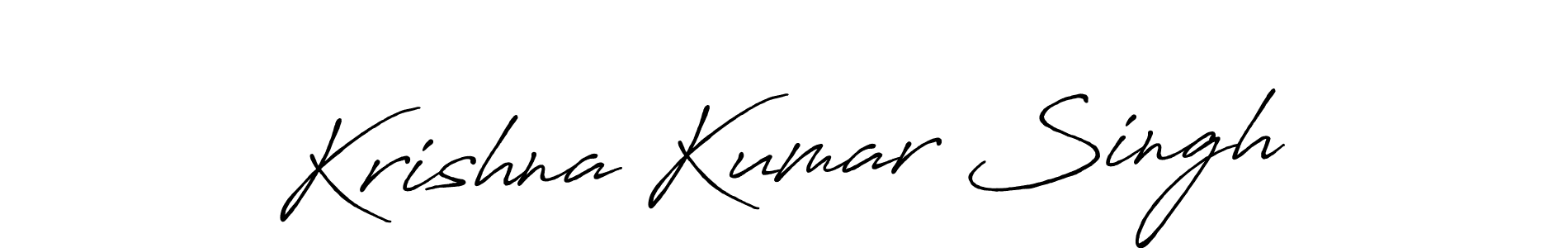 Once you've used our free online signature maker to create your best signature Antro_Vectra_Bolder style, it's time to enjoy all of the benefits that Krishna Kumar Singh name signing documents. Krishna Kumar Singh signature style 7 images and pictures png