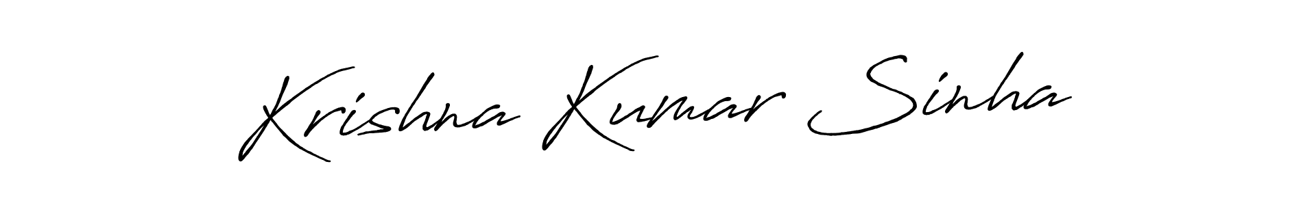 Similarly Antro_Vectra_Bolder is the best handwritten signature design. Signature creator online .You can use it as an online autograph creator for name Krishna Kumar Sinha. Krishna Kumar Sinha signature style 7 images and pictures png