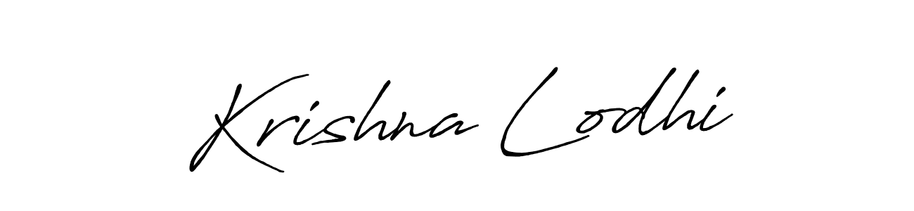 Antro_Vectra_Bolder is a professional signature style that is perfect for those who want to add a touch of class to their signature. It is also a great choice for those who want to make their signature more unique. Get Krishna Lodhi name to fancy signature for free. Krishna Lodhi signature style 7 images and pictures png