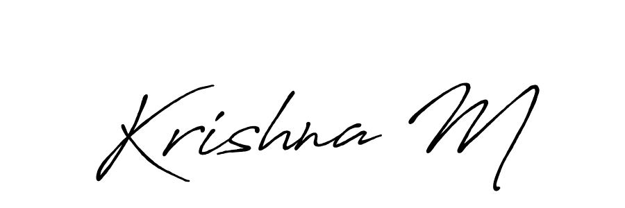 Make a short Krishna M signature style. Manage your documents anywhere anytime using Antro_Vectra_Bolder. Create and add eSignatures, submit forms, share and send files easily. Krishna M signature style 7 images and pictures png