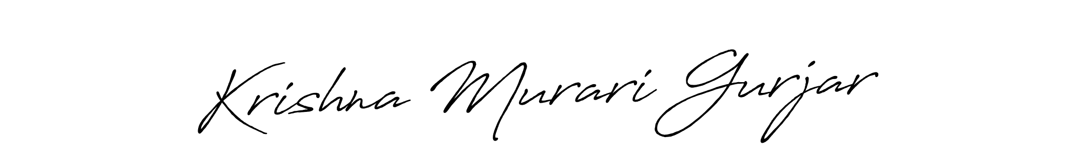 Similarly Antro_Vectra_Bolder is the best handwritten signature design. Signature creator online .You can use it as an online autograph creator for name Krishna Murari Gurjar. Krishna Murari Gurjar signature style 7 images and pictures png